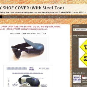 SAFETY SHOE COVER (With Steel Toe)